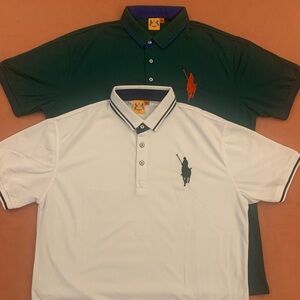 2 NWOT C & Y POLOS